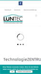Mobile Screenshot of luentec.de